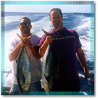 Albacore caught with Stagnaro Fishing Trips, Santa Cruz and Monterey Bay, California - Salmon, Cod and Albacore, CA
